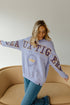LSU Philly Split Lantern Sleeve Crew